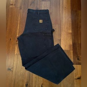 Carhartt Men’s Denim midnight Blue 38x30 carpenter jeans Preowned